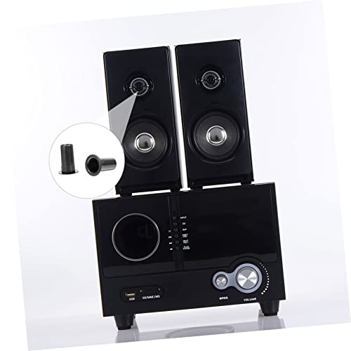 Parliky 24 Pcs Hole Vent Reflex Audio Port Tube For Home Abs Plastic Speaker Woofer Portable Pipe Diy Bass Outlet Parts Tubes Mm Cabinet Subwoofer #TOP7