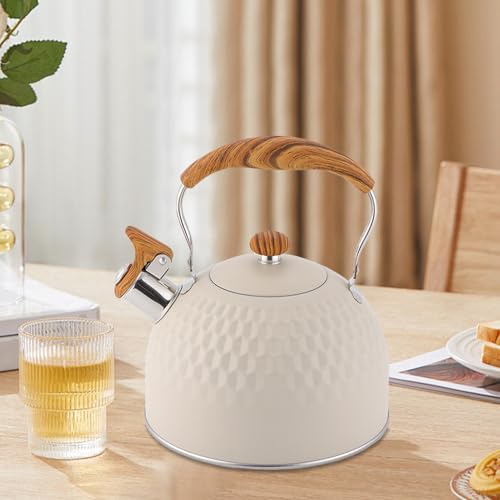 Casserole de 2,5 litres pour cuisine anti oubli à sifflet