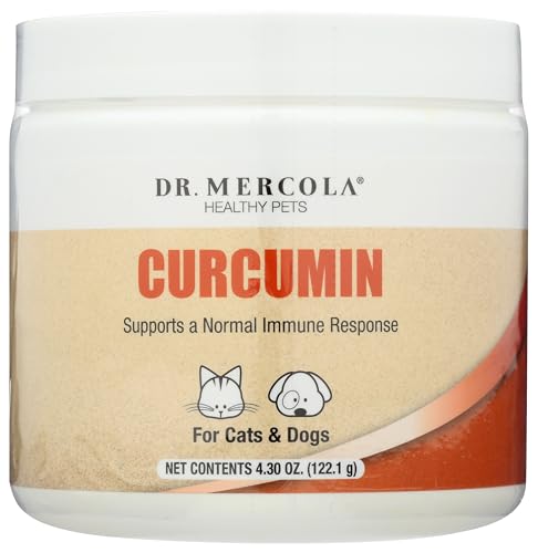 Dr. Mercola, Curcumin, for Cats and Dogs, 4.30 oz (122.1 g)