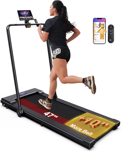 Lichico PulseDrive 8.7 MPH Walking Pad Treadmill with BLDC, Fits up to 6' & 47'x16' Super-Long Desk...