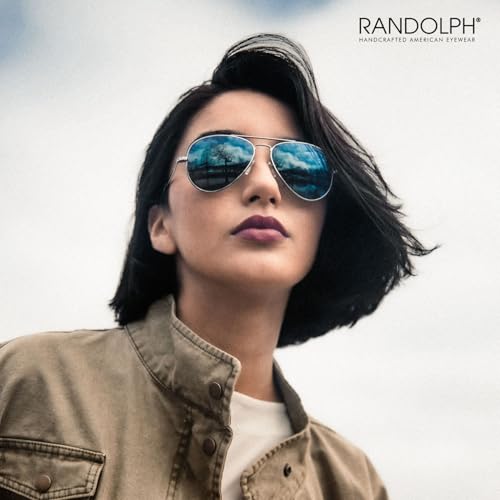 Image of Randolph Eyewear Concorde Aviator Sunglasses for Men and Women - Non-Polarized & Polarized Aviator Sunglasses Made to Last