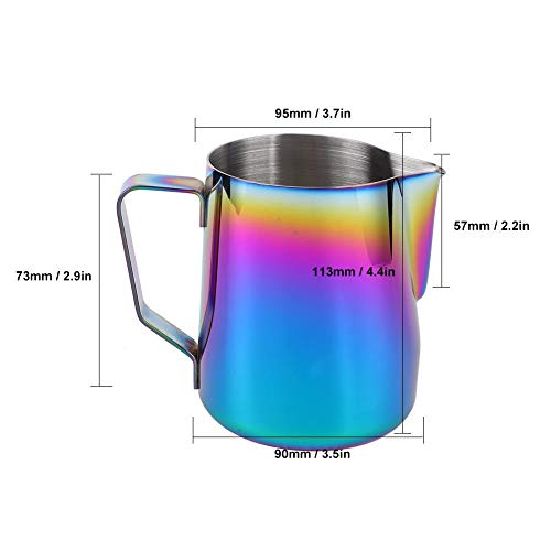 Acessório para café Jarro para fazer espuma de café, café expresso Jarro para espuma de leite Barist