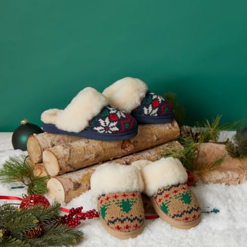 Image of Fireside by Dearfoams womens Sydney Genuine Shearling Scuff