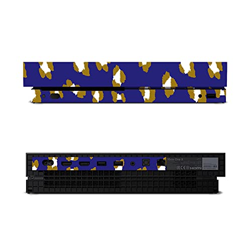 Peau Autocollant Xbox One X Léopard Baltimore Ravens Vinyle Jeu - 3