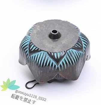 Amazon｜極 鶴 香炉 蓮 吊香炉 置物 銅 置き物 骨董 レトロ 銅製品
