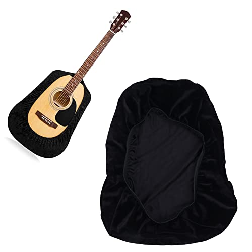 Estojo Protetor para Guitarra Flanela Leve Abertura Razoável Boa Elasticidade Capa contra Poeira par