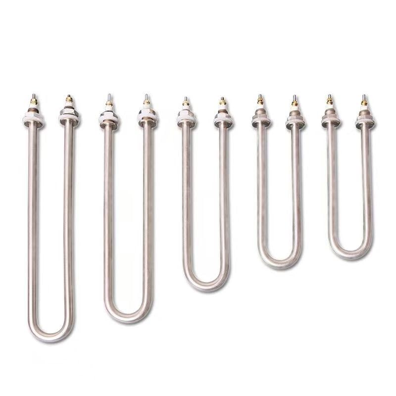 Element Heating U Shape Immersion Heater 220V Electric Heating Element - M16/M18 Thread, 1KW/1.5KW/2KW/3KW/4KW Options(220V/4KM,M18)
