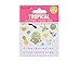 Produktbild Dovecraft DCSTB009 Tropical-108 Aufkleber, Glitzer-Designs, zum Basteln, Schreibwaren, Tagebuch, Papier, Mehrfarbig, Einheitsgröße