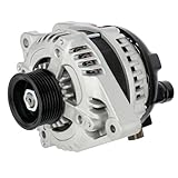 SCITOO New Alternator Fits for Acura TSX 2009-2014,for Honda for Accord 2008-2012,2.4L 2354CC L4, 12V 130A High Output Alternator CW 7-Groove Pulley,Replace OE - 104210-5890 31100-R40-A01 CSF89 11390