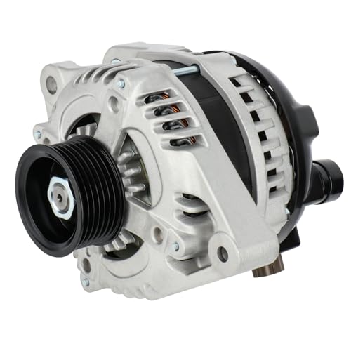 SCITOO New Alternator Fits for Acura TSX 2009-2014,for Honda for Accord 2008-2012,2.4L 2354CC L4, 12V 130A High Output Alternator CW 7-Groove Pulley,Replace OE - 104210-5890 31100-R40-A01 CSF89 11390