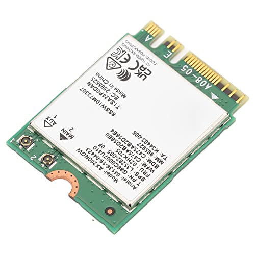 Carte WiFi double bande 2400Mbps Bewinner AX200NGW pour PC fluide