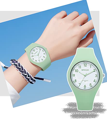 Gosasa Sport Watches for Unisex Silicone Strap Casual Watch Analog Display Quartz Fashion Candy Wristwatch Waterproof3