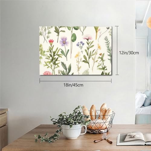 Toile aquarelle moderne Dwrepo pour embellir un mur de salon sans vie