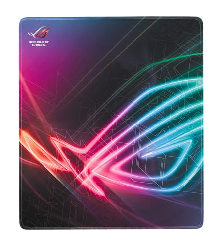 Asus ROG Strix Edge Tappetino per Mouse da Gioco, Verticale, Multicolore, 400 x 450 x 2 mm