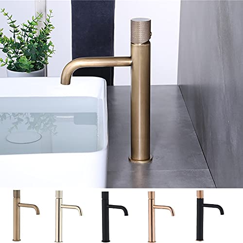 Robinet de lavabo compact noir et argent antique pour lave-mains - 2