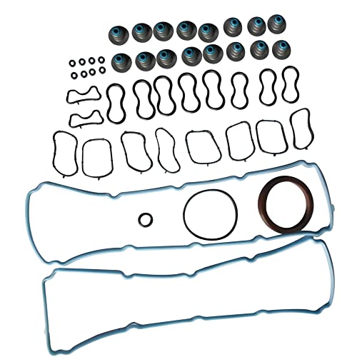 Image of Partsflow Engine Cylinder Head Gasket Set For Chrysler 300 For Chrysler Aspen For Dodge Challenger For Dodge Durango For Dodge Ram For Jeep Grand Cherokee For Jeep Commander For Ram 5.7L V8 16V VIN inchT inch