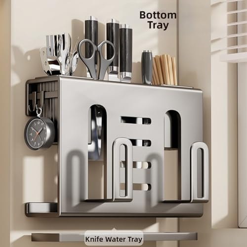 Organizador de cocina de pared para cocinar sin desorden y con todo a la mano 8