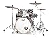 Pearl Decade Maple Artisan Limited Edition 5-pc. Shell Pack With All Maple Shells, Satin Lacquer Finish Black Satin Marble