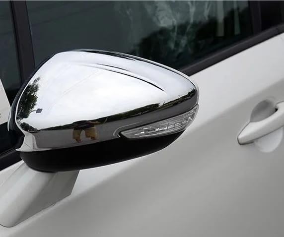 Cache-rétroviseur arrière chromé Citroën C4 enjoliveur coque 2013-2015 - 4