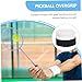 Milisten 10pcs Badminton Racket Overgrip Sweat Band Super Absorbent Tennis and Squash Racket Grip Anti-Perforated for Competitive Players and Training