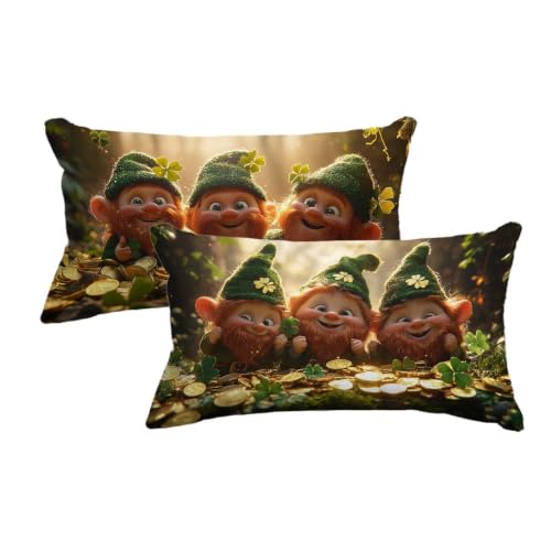 Housse coussin extérieur en lin imperméable de qualité supérieure lot de 2 - 2