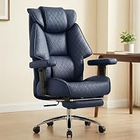EXCEBET – EXCEBET XXL Chefsessel bis 180kg Belastbar, Ergonomischer Bü