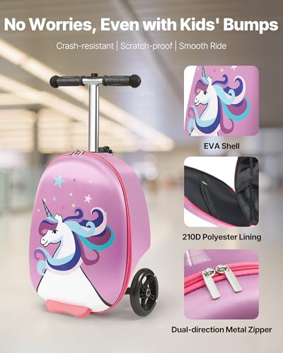 VEVOR 20 Inch Kids Scooter Luggage