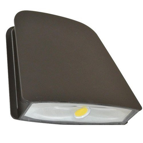 Morris 71321 LED Slim Line Combo Wallpack/Floodlight, 1800 lm, 22W, 5000 K, 120-277V, Bronze