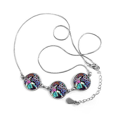 Bijoux collier avec chaîne pendentif fille au clair de lune romantique