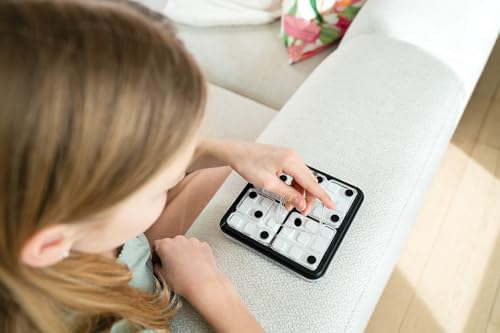 SmartGames Dice Deduction Travel Game Featuring 60 Challenges for Ages 10-Adult | Can You Align the Dice Pieces and Match the Sums? by SmartGames - Used condition - US$18.99