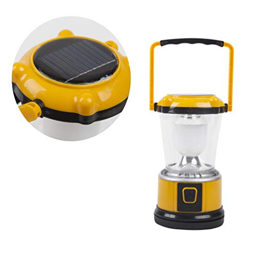 Lanterna de LED Uonlytech para acampamento alimentada por energia solar, recarregável para ambientes