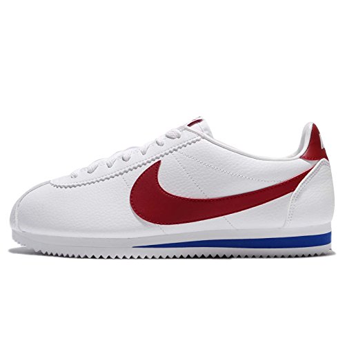 Nike Men's Running Shoes, White White Varsity Royal Varsity Red, 12 UK