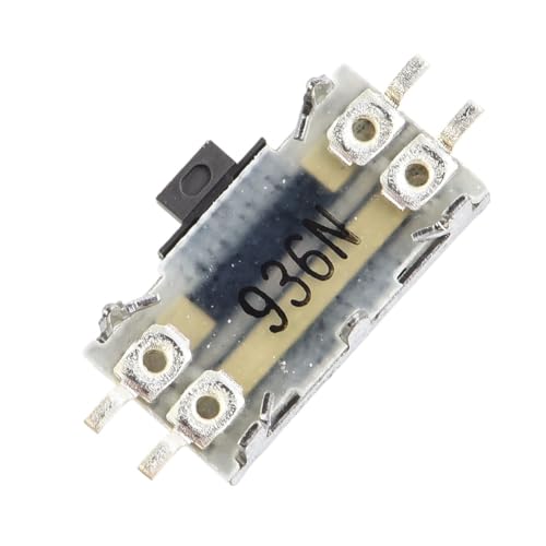 BlissfulAbode Botón deslizante de volumen de repuesto para Nintendo DS Lite (NDSL) - Pieza de consola de juegos de plástico ABS
