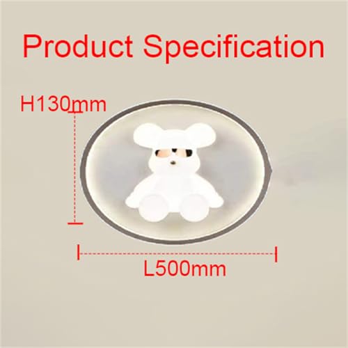 Plafonnier dimmable avec télécommande pour ajuster l'éclairage du salon - 4