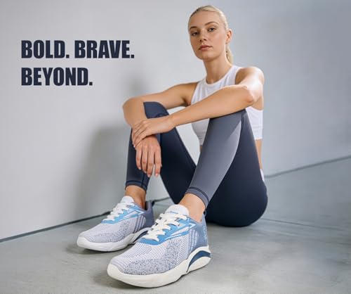 Image of LOUIS STITCH Women's Lightweight Athleisure Sport Shoes | Lightweight Casual Sneakers | Lace-Up Sneaker and Athleisure Wear| Perfect for Casual, Gym & Travel Wear | LSLD-ATH