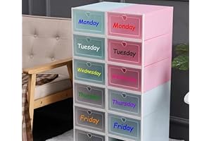 Professional Grade Waterproof Multipurpose Days of the Week Sticker Set