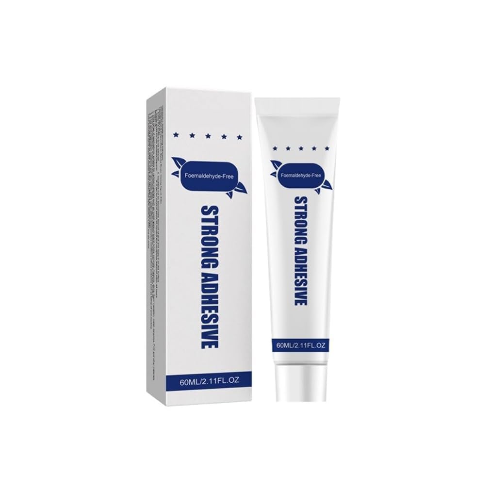 Nail Free Strong Glue Adhesive Waterproof,Powerful Nail-Free Glue,Multi-Functional Nail Free Strong Adhesive for Metal Plastic, Ceramic Glass (60ml)