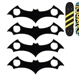 Syengery Junta Protectora para Plataforma de monopatín,Junta para Longboard - Junta Protectora de Plataforma de monopatín Hardware,Evite el Hardware del Fregadero Aleación de Aluminio Versátil para