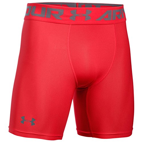 Under Armour Herren Kurze Hose Hg Armour 2 Comp Shorts, Red, XXL, 1289566-600 Under Armour Herren Kurze Hose Hg Armour 2 Comp Shorts, Red, XXL, 1289566-600
