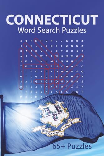 Connecticut Word Search Puzzle Book: 65+ Puzzles Celebrating the Nutmeg State