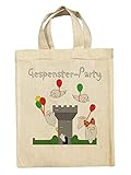 clothinx Lustige Kindergeburtstag Partytüten im Set mit Geburtstags Motto Gespenster - 5er Pack