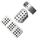 Passen Sie perfekt zu Ihrem Auto und verleihen Sie Ihrem Auto einen neuen, charmanten Look. Kein Bohrer erforderlich, keine Beschädigung, und ersetzen Sie die ursprüngliche Fußpedalabdeckung des Autos perfekt.