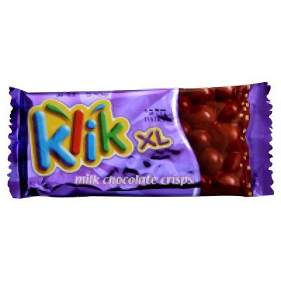 Klik Xl Purple - Milk Chocolate Crisps - 3Oz. (Pack Of 10)