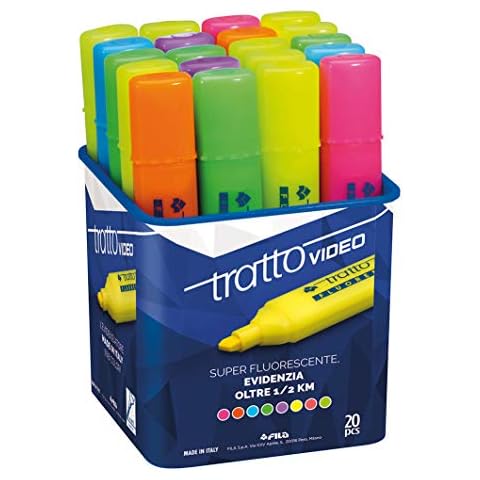 Tratto Surligneur vidéo, 20 pièces Cover