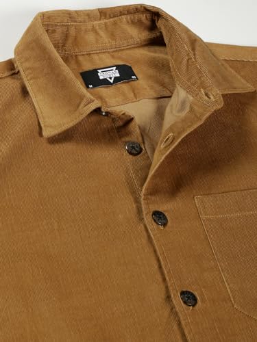 Image of Thomas Scott Men's Cotton Slim Fit Premium Corduroy Casual Shirt