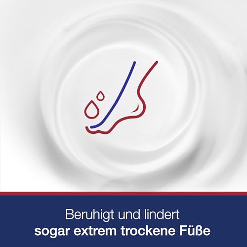 Neutrogena Reichhaltige Fußcreme, feuchtigkeitsspendende Fußcreme für sehr trockene Füße mit Glycerin, Allantoin & Panthenol, beruhigende Fußpflege Creme für spürbar geschmeidigere Haut (150 ml) – Bild 3