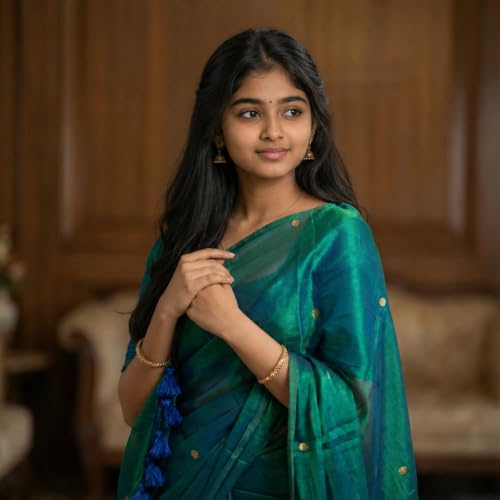 Generic silk navratri saree – image 3