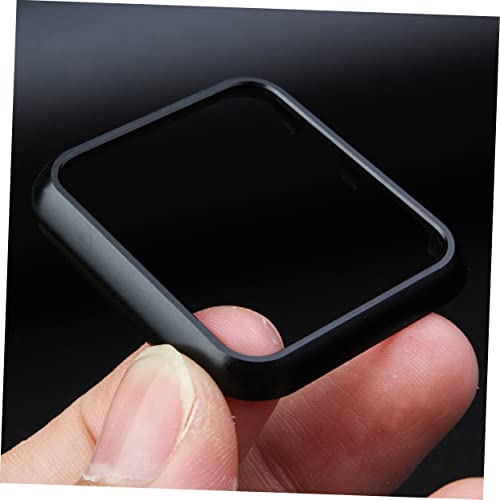 ARTIBETTER 2pcs Protective Frame Watch Protector Aplee Watch 44mm Watch Case Watch Band Compatible for Metal Protection Frame Aluminum Alloy Protection Frame Bling Watch Screen Plate