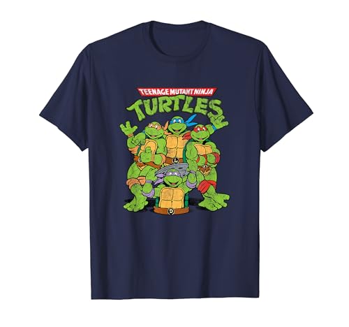 Camiseta De Las Tortugas Ninja Mutantes Adolescentes Camisetas