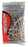 PRIDE GOLF TEE (PG3147553) Golf Deluxe Tee (3-1/4 Inch, Natural) - 75 Count